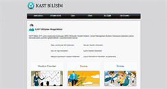 Desktop Screenshot of kastbilisim.com